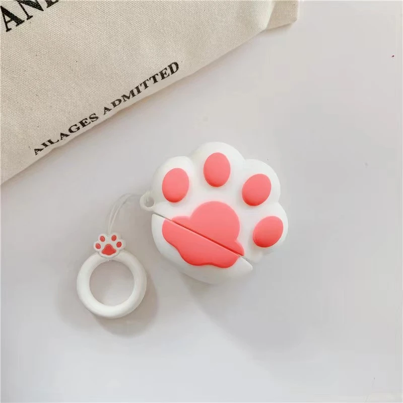 Cat's Paw Silicone Headset Protective Sleeve Cute