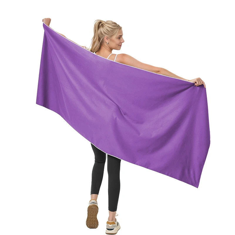 Quick-drying Microfiber Magnet Beach Towel Outdoor Multi-purpose Bath Towel