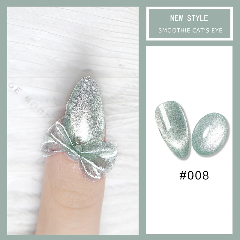 9D Spar Manicure Moonstone Smoothie Wide Cat Eye Nail Polish