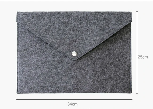 File bag felt briefcase