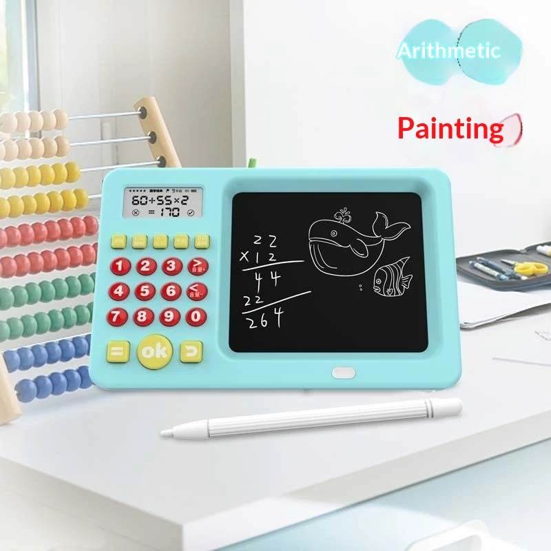Mouth Calculator Math Addition Subtraction Multiplication Division Oral Arithmetic Training Math Exercise Machine Kids Gifts Children Toys