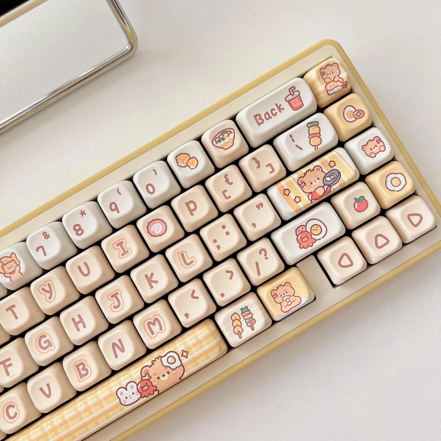 Key Cap EOA Height PBT Material Heat Sublimation High Aesthetic Value