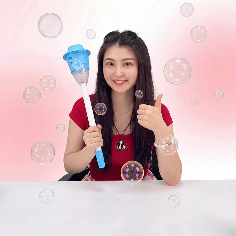 Fully Automatic Streetlight Leak-proof Bubble Machine Toy