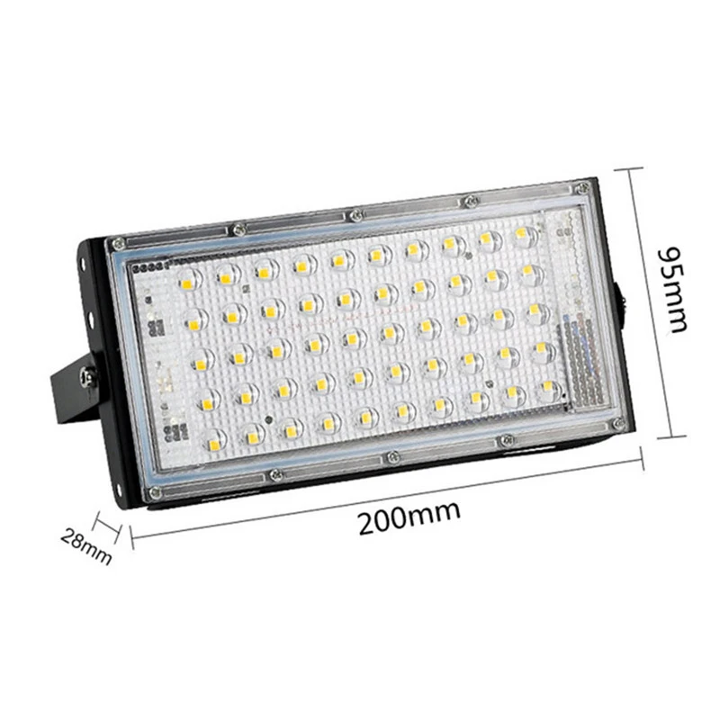 50W outdoor waterproof garden floodlight