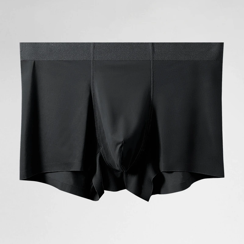 Men's Underwear Men's Ice Silk Non-marking Flat Corner Comfortable And Breathable