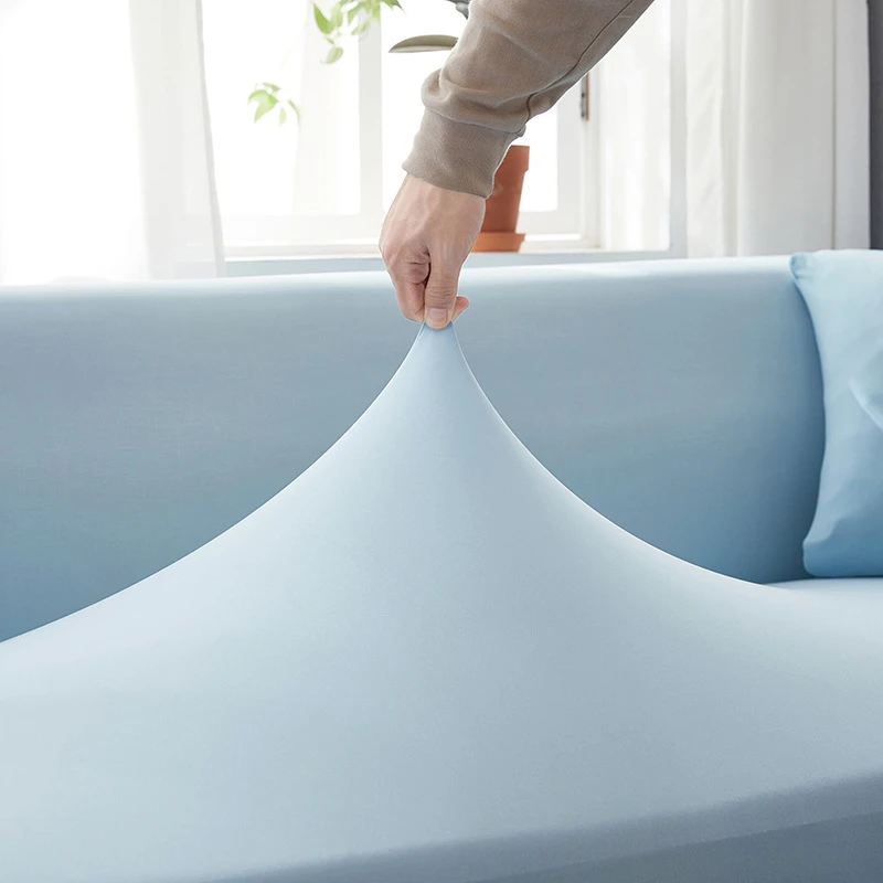 Solid Color Stretch Sofa Cover Cover All Inclusive