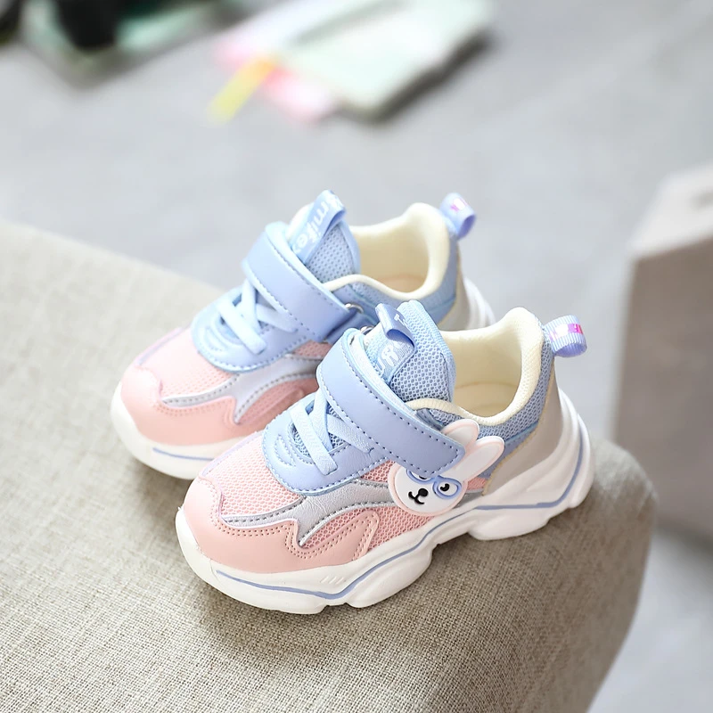Children's Spring Shoes Children's Cartoon Mesh Sneakers