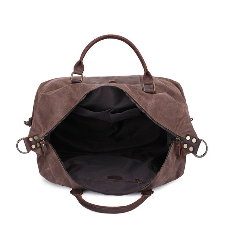 Horseskin Men's Waterproof Travel Folding Bag