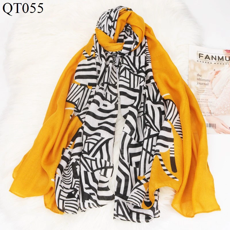 Cotton And Linen Shawl European And American Cotton Warm Scarf Plaid Shawl Scarf