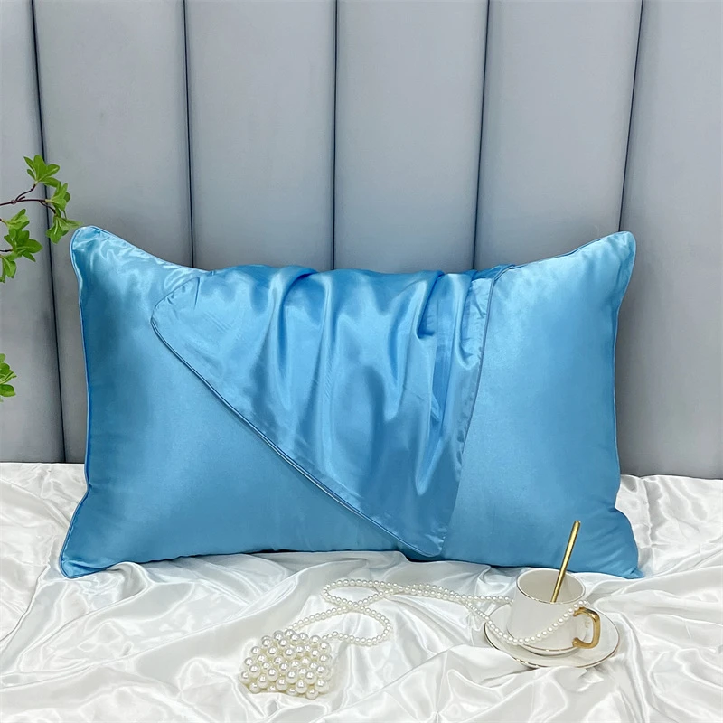 Double-sided Ice Silk Pillowcase Beauty Silk Pillowcase