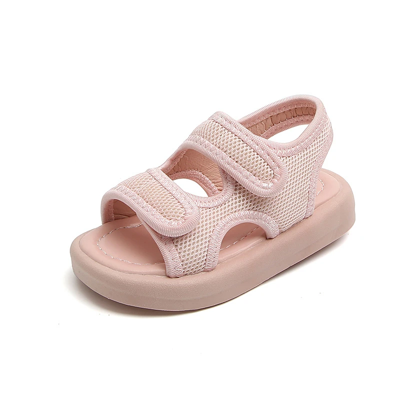 Cloth Comfortable Home Slippers Korean Style Solid Color Soft-soled Sandals