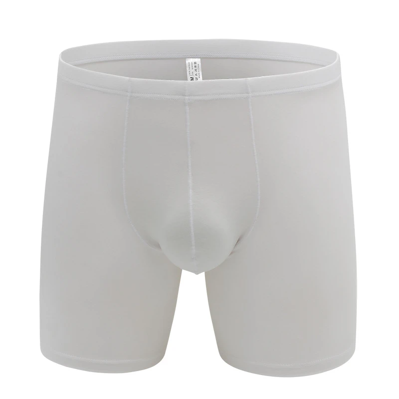 Loose Fitting Anti-friction Flat Corner Casual Sports Mid-waist Briefs