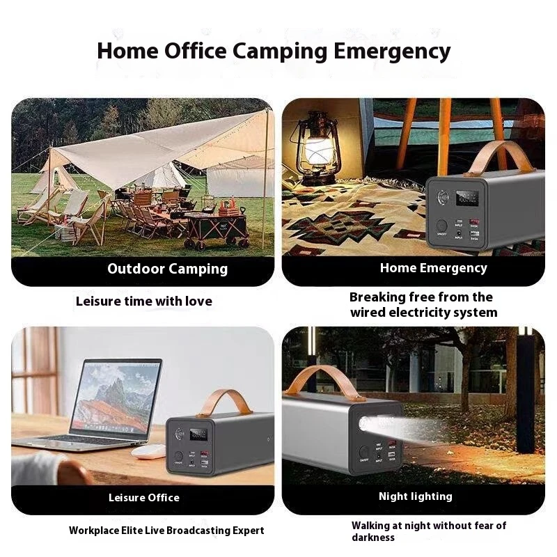 Stall Large Capacity Camping Standby Portable Outdoor Energy Storage Power Supply