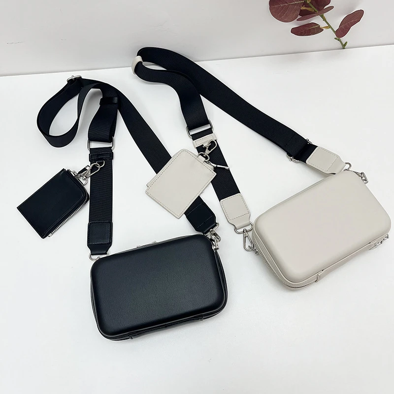 New Men's Box Bag Tide Brand Messenger Fashion Personality
