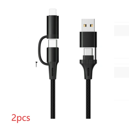 60W Multi-head Multifunctional Charging Cable