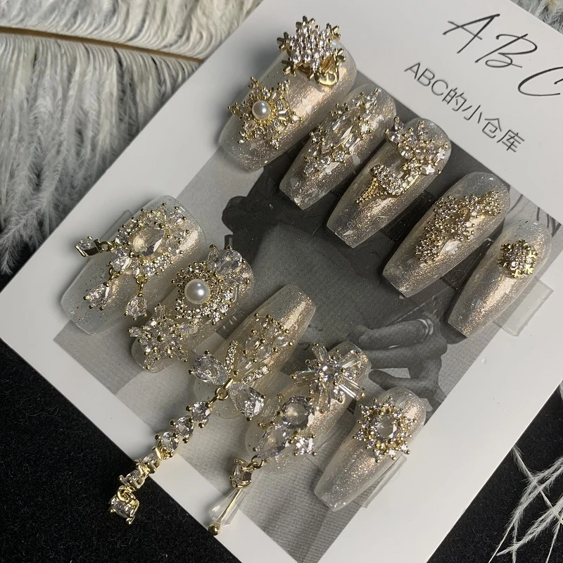 Temperament Finished Nail Beauty Pure Work Fixed Detachable Wearable Armor