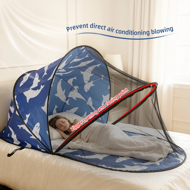 All-Around Enclosed Folding Mosquito Net Tent For Picnics And Beach Lunches