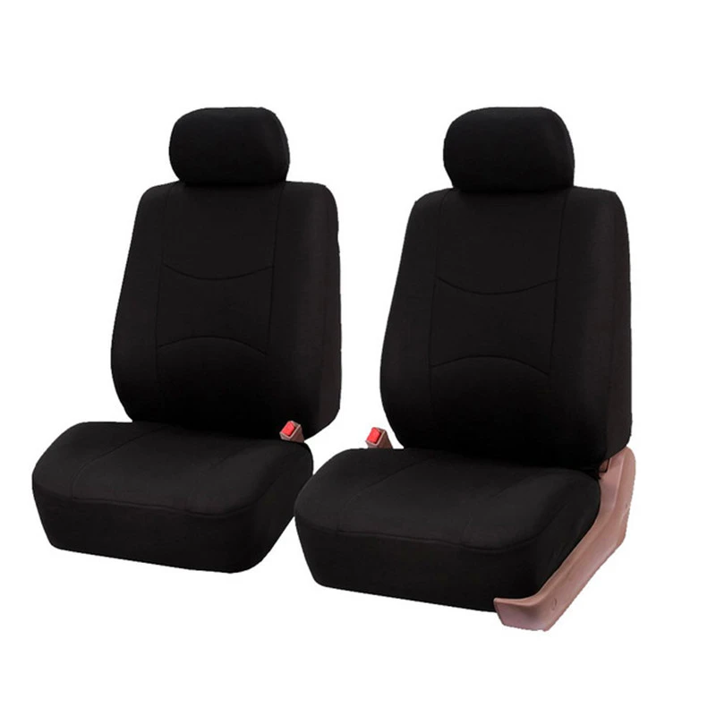 2 Front Car Seat Covers, 2mm Thick, Classic And Durable, Suitable For Small, Medium, And Large Cars, SUVs, And All Seasons