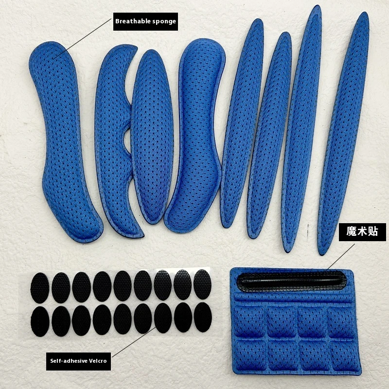Hot Pressing Molding Chin Pad Motorcycle Bicycle Riding Helmet Lining