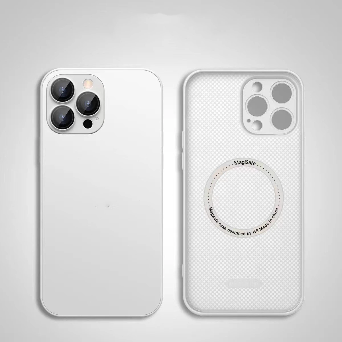 Magnetic Suction Machine Frosted Glass Phone Case