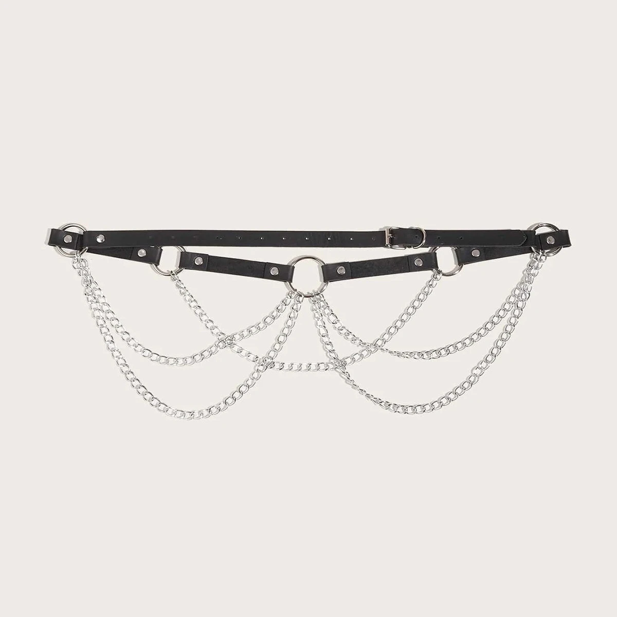 Women's Versatile Tassel Leather Waist Chain