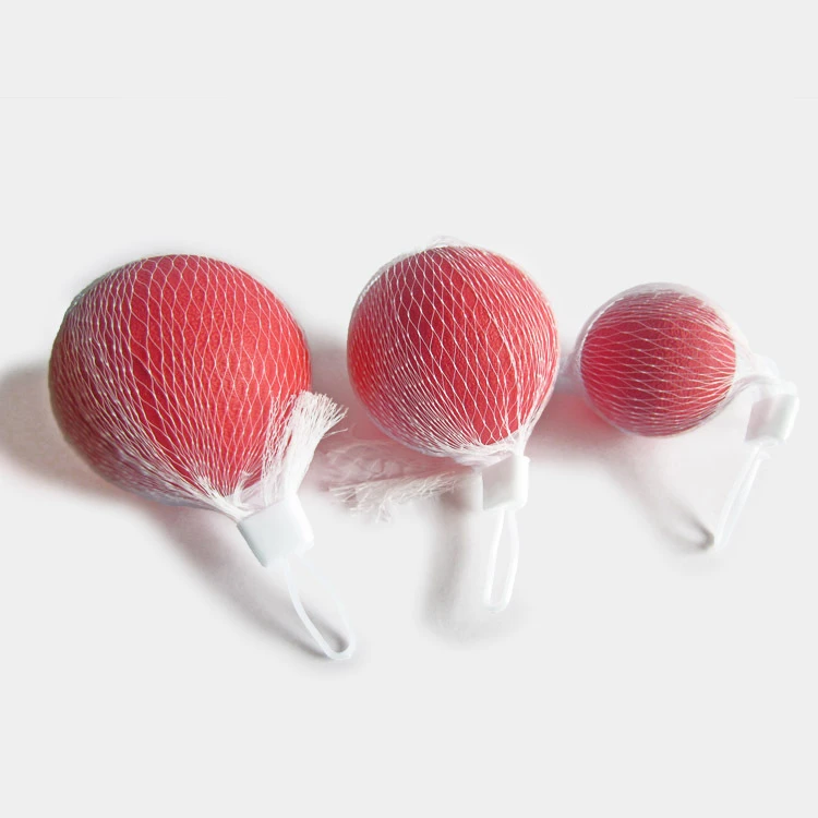 Solid rubber elastic ball