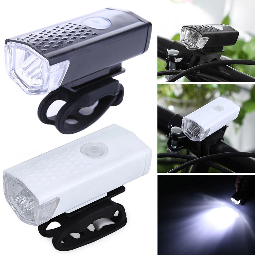 Bicycle headlight USB rechargeable