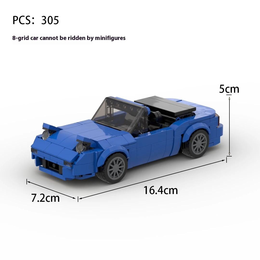 Fashion Personality Open Sports Car Model Children's Toys