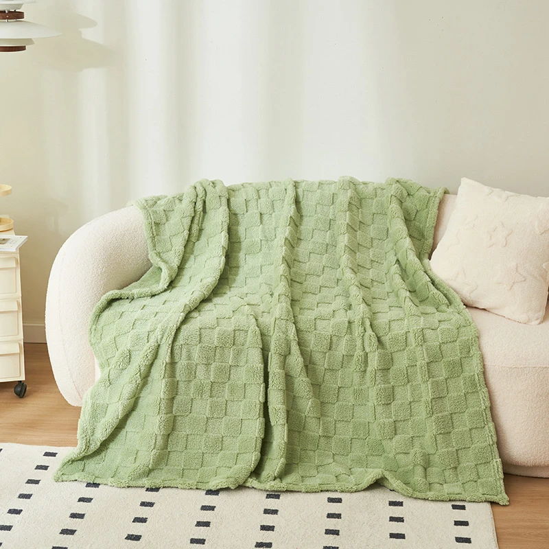 Class A Milk Fiber Four Seasons Blanket Office Nap Blanket