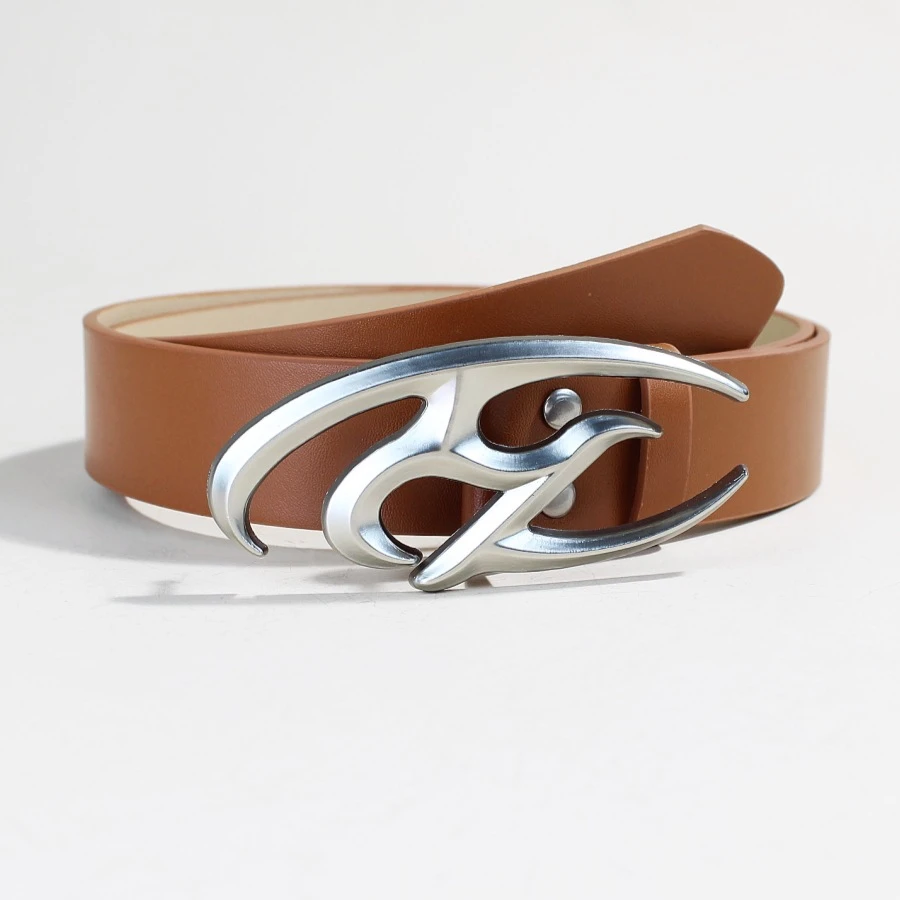 European And American Retro R Word Belt Loop Trendy Cool Personality Simple
