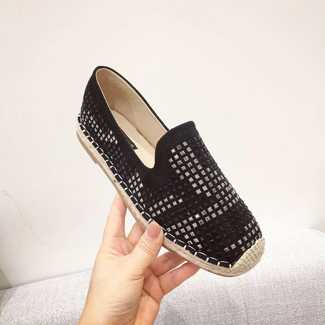 Women's Thick-soled All-match Lazy One-step Rhinestone Fashion Casual Shoes