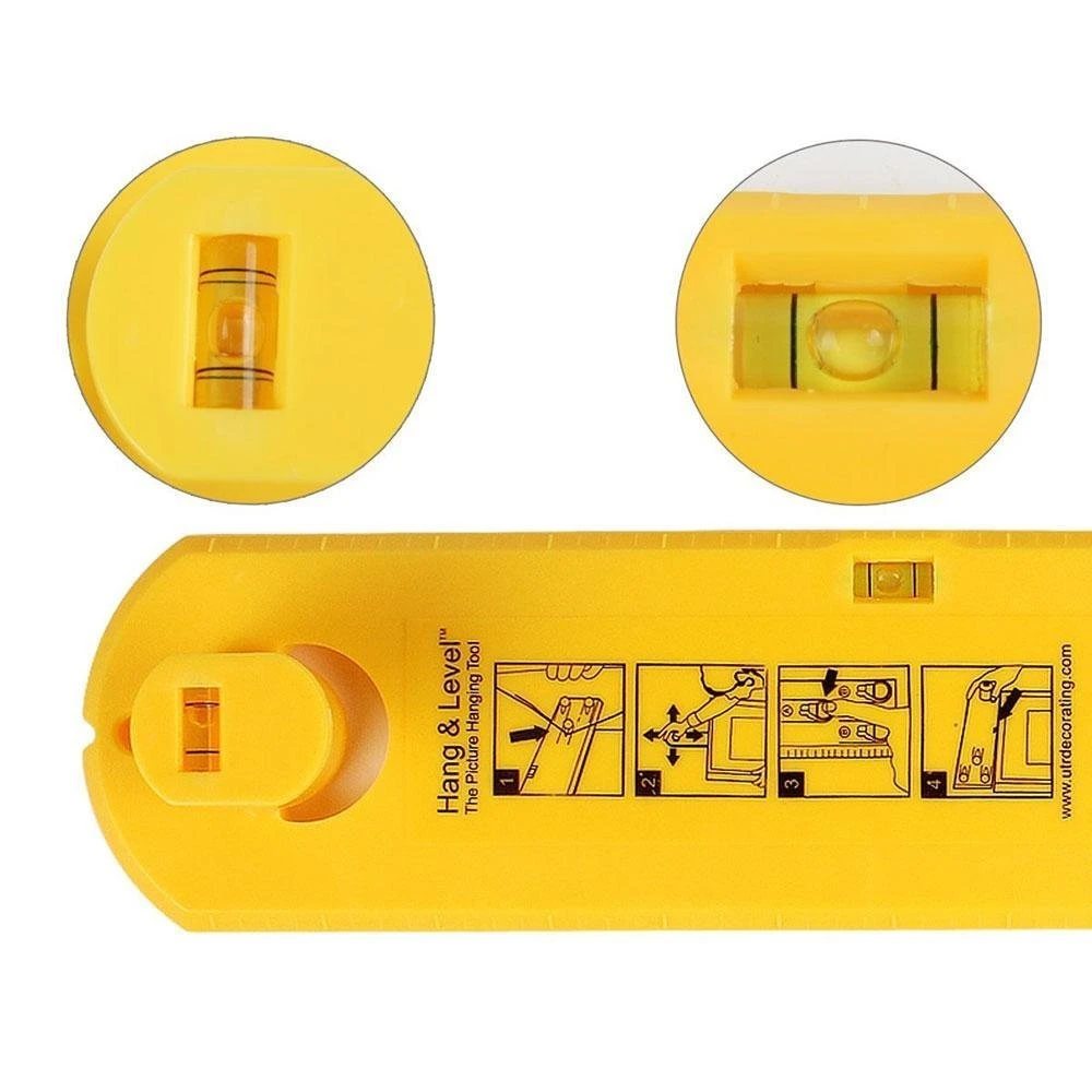 Easy Picture Hangers Frame Hanging Tools Picture Ruler Tool For Marking Position And Measuring The Suspension