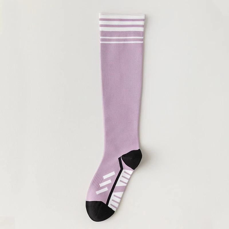 Sports Muscle Compression Socks Women's Elastic Long