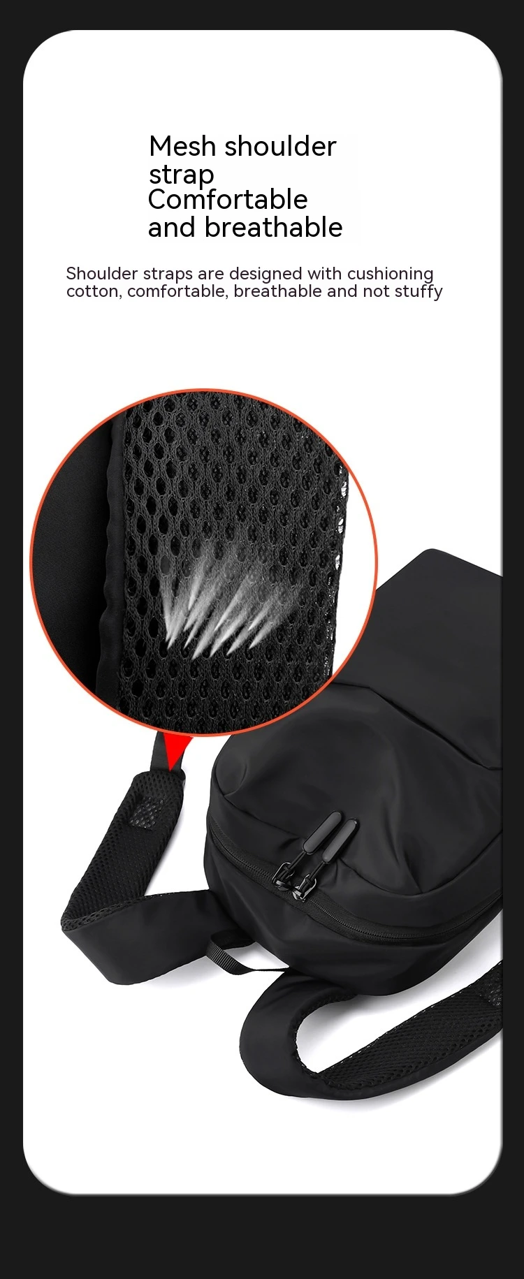 Simple Backpack Large Capacity Leisure Waterproof Dirt-resistant Easy To Handle