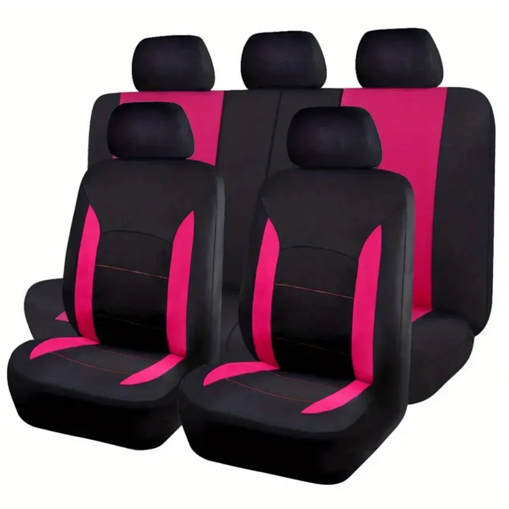 5-Seat Car Seat Cover, Classic And Timeless Design, Thin 2mm Thickness, Suitable For All Seasons