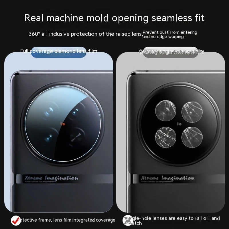 Applicable To Nubia Z50S Pro Transparent HD Rear-shot Glass Protective Film