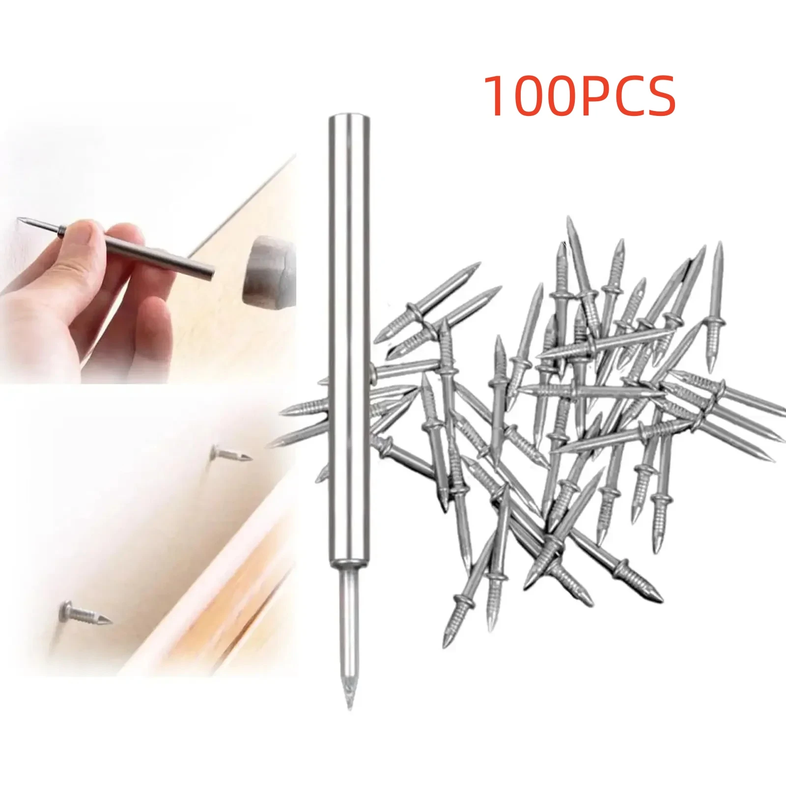 Household Portable Punch-free Double-headed Screwless