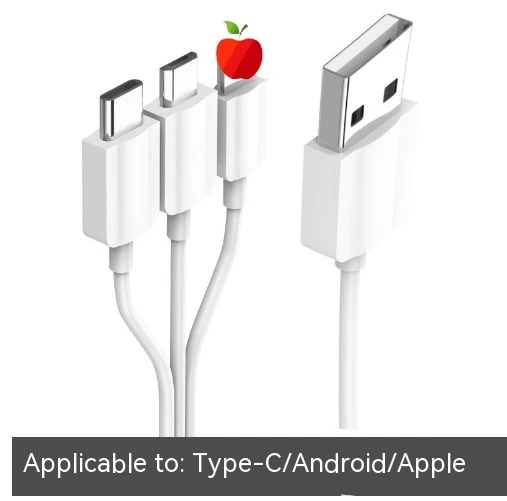 One-to-three Short-line Data Cable Three-in-one Multi-function