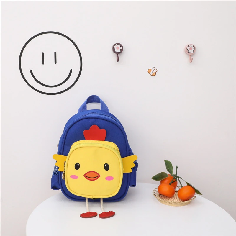 New Korean Children's Backpack Cartoon Dinosaur Boys And Girls Small School Bag Kindergarten Anti-Lost Backpack