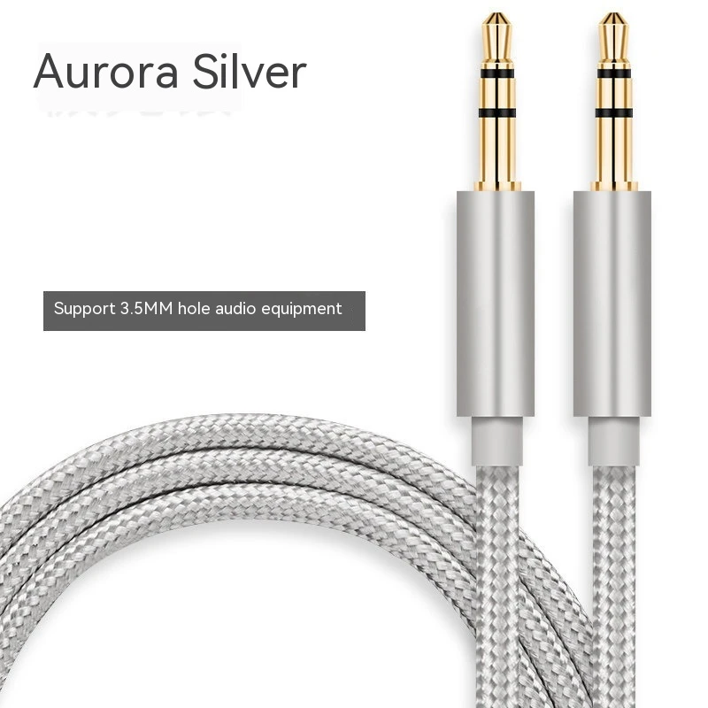 Universal Audio Cable 35mm Male To Male Mobile Phone Headset Headset