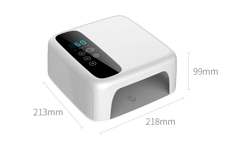New Rechargeable Nail Light Smart Nail Machine Touch Screen Reversal Nail Light