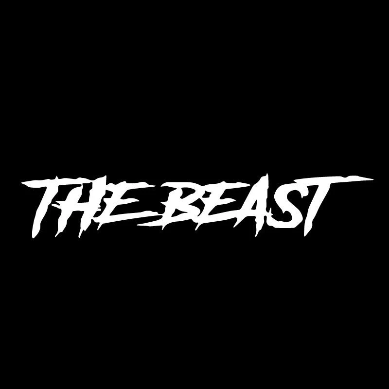 Foreign Trade Automobile English Beast Personality Creative Fashion Cool English Body Glass Decorative Sticker
