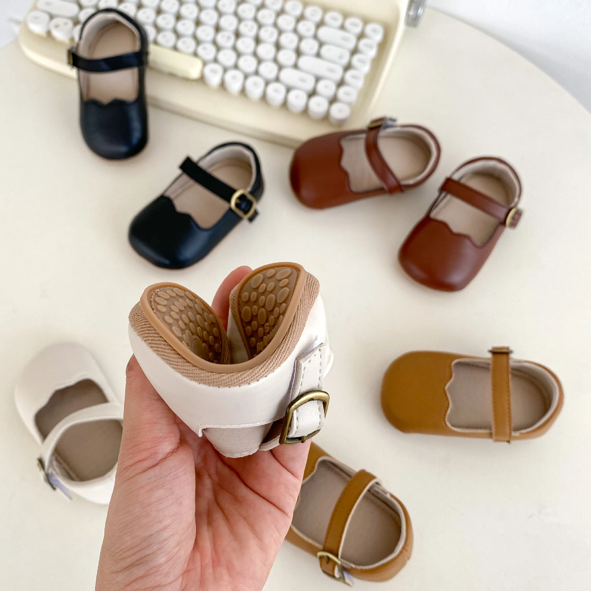 Corrugated Baby Shoes Soft Non-slip