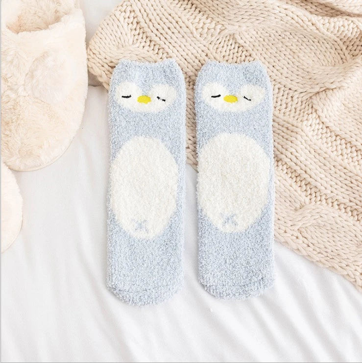 Cute Cartoon Animal Thickened Warm Women's Socks
