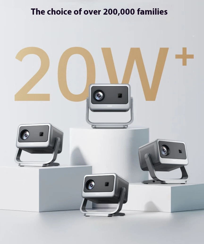 1080p Home Bedroom Theater PTZ Projector