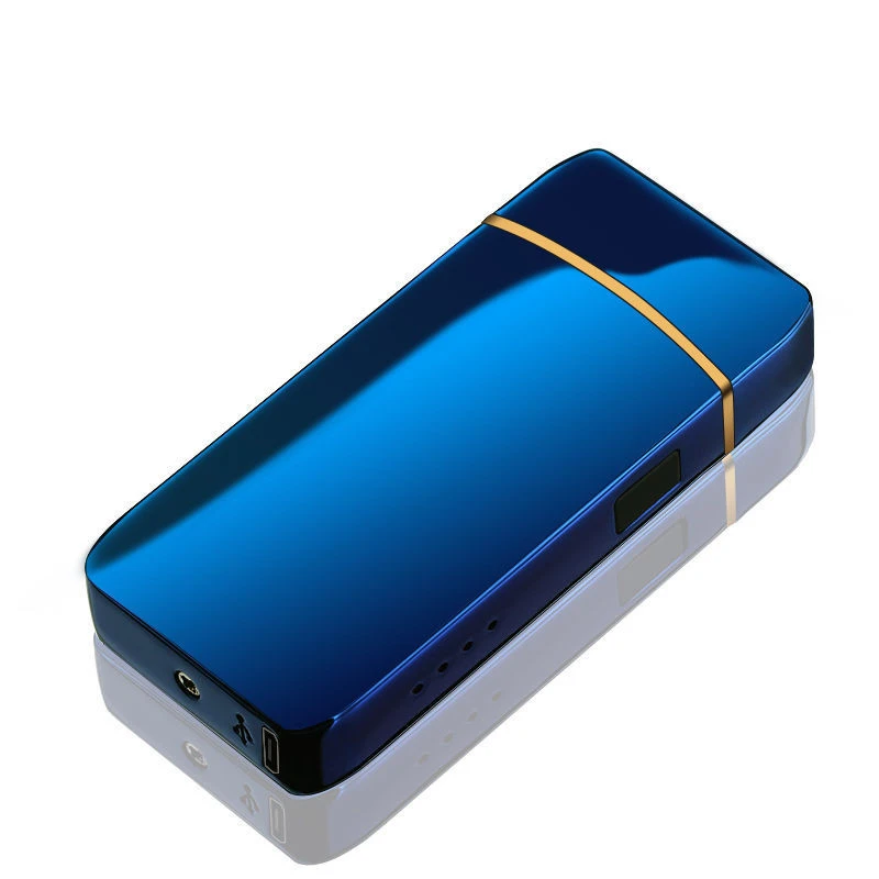 Fingerprint Sensor Unlock Lighter Charging Personality Creative Windproof Boys Birthday Gift