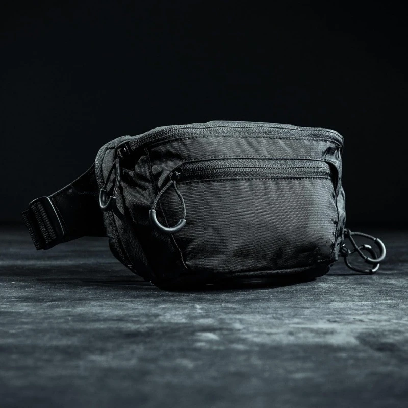 Multifunctional Double-layer Portable Tactical Waist Pack Nylon Waterproof Adjustable Belt