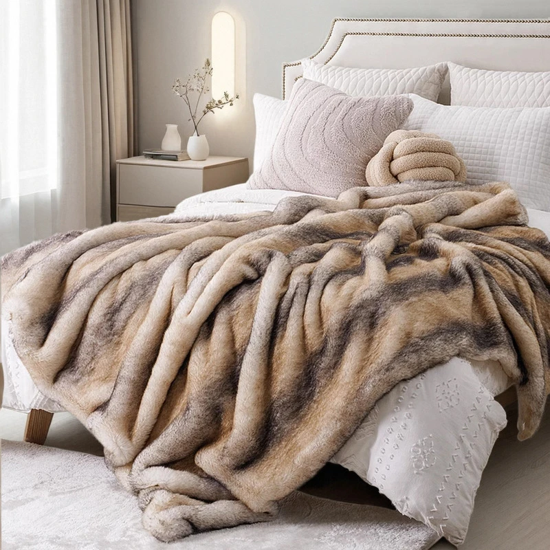 Fur Blanket Thickening Autumn And Winter Warm