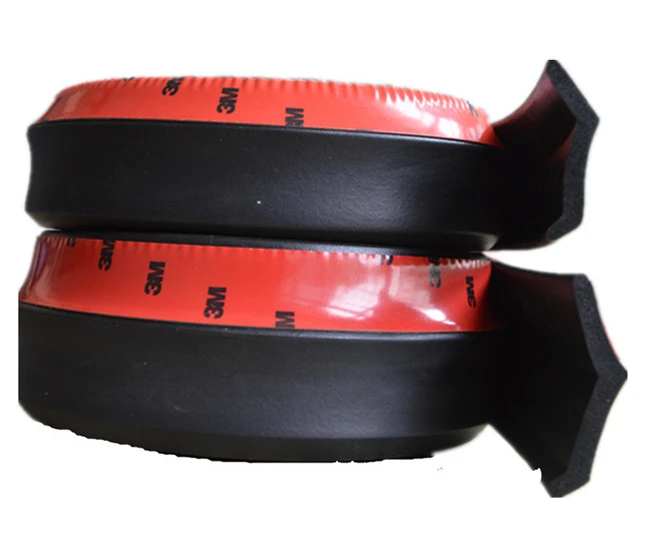 Foam EPDM Anti-collision Rubber Strip Side Skirts Anti-collision And Anti-scratch