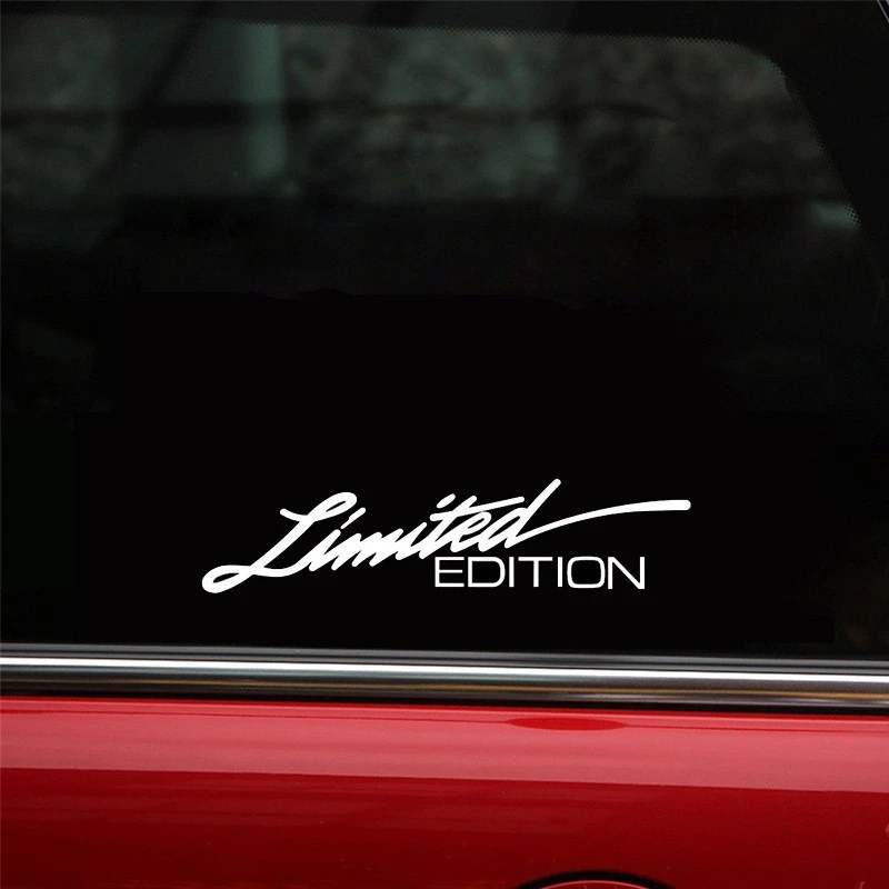 Laser Reflective Bumper Stickers LIMITED EDITION
